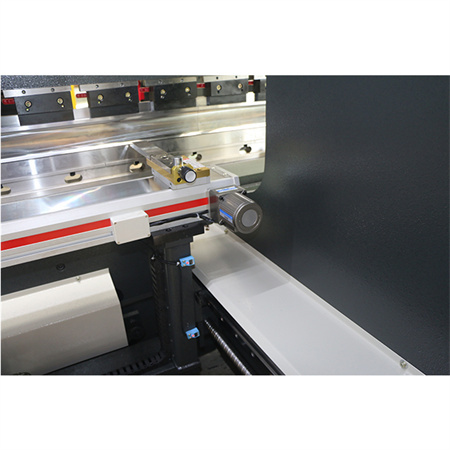 DA66T rangli grafik boshqaruv tizimi bilan 80 tonna * 2500 mm CNC press tormozi uchun Accurl Euro-Pro B seriyali 8 o'qi