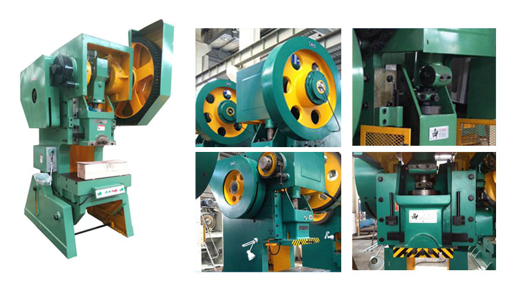 400 tonna kichik pnevmatik quvvat Punch press mexanik eksantrik zımba mashinasi